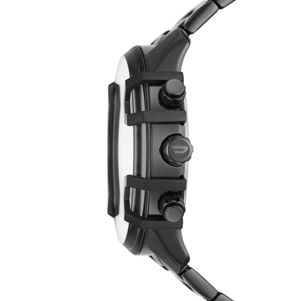 Diesel DZ4586 Griffed Black Stainless Steel Mens Watch - Image 2