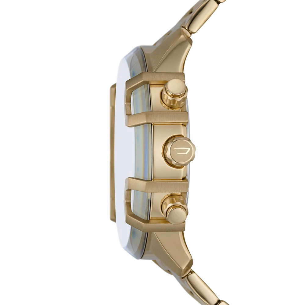 Diesel DZ4595 Griffed Gold Tone Mens Watch - Image 2