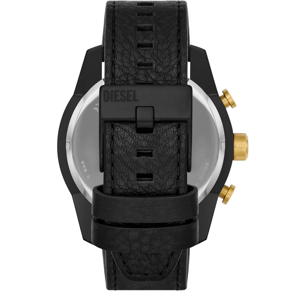 Diesel DZ4610 Split Black Silicone Mens Watch - Image 3