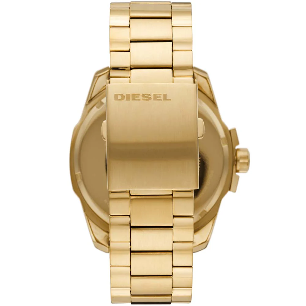 Diesel DZ7456 Mega Chief Automatic Gold Tone Mens Watch - Image 3
