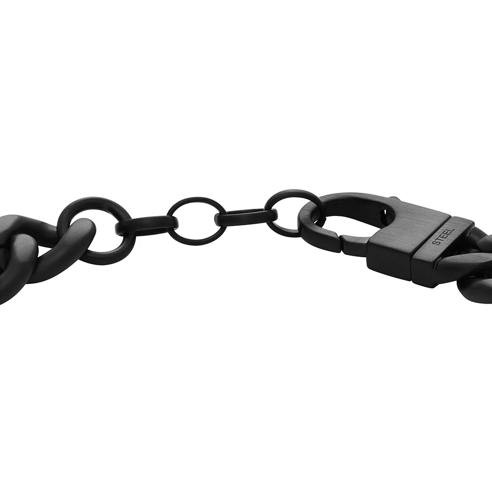 Disney Mickey Mouse Black Tone Stainless Steel Plaque ID Bracelet 100th Disney Anniversary - Image 3