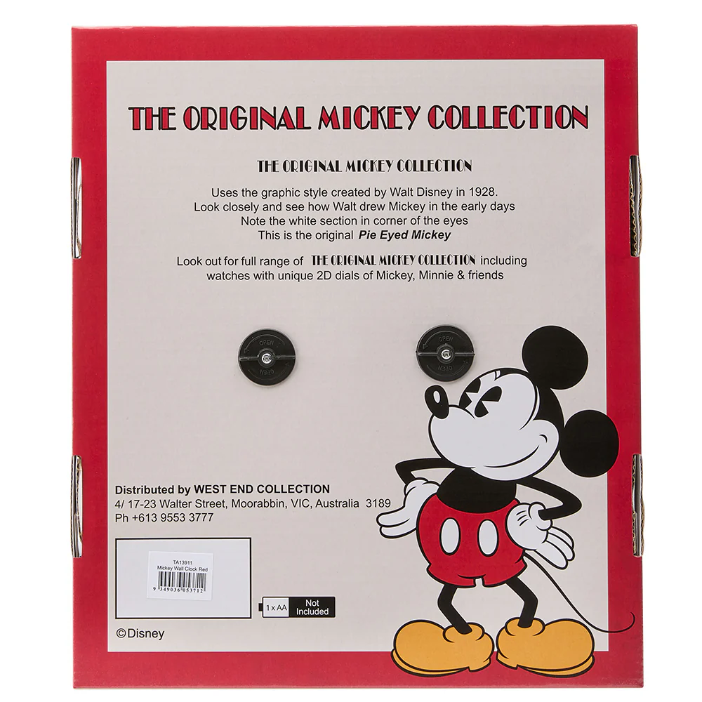 Disney TA13911 Mickey Mouse Wall Clock - Image 4