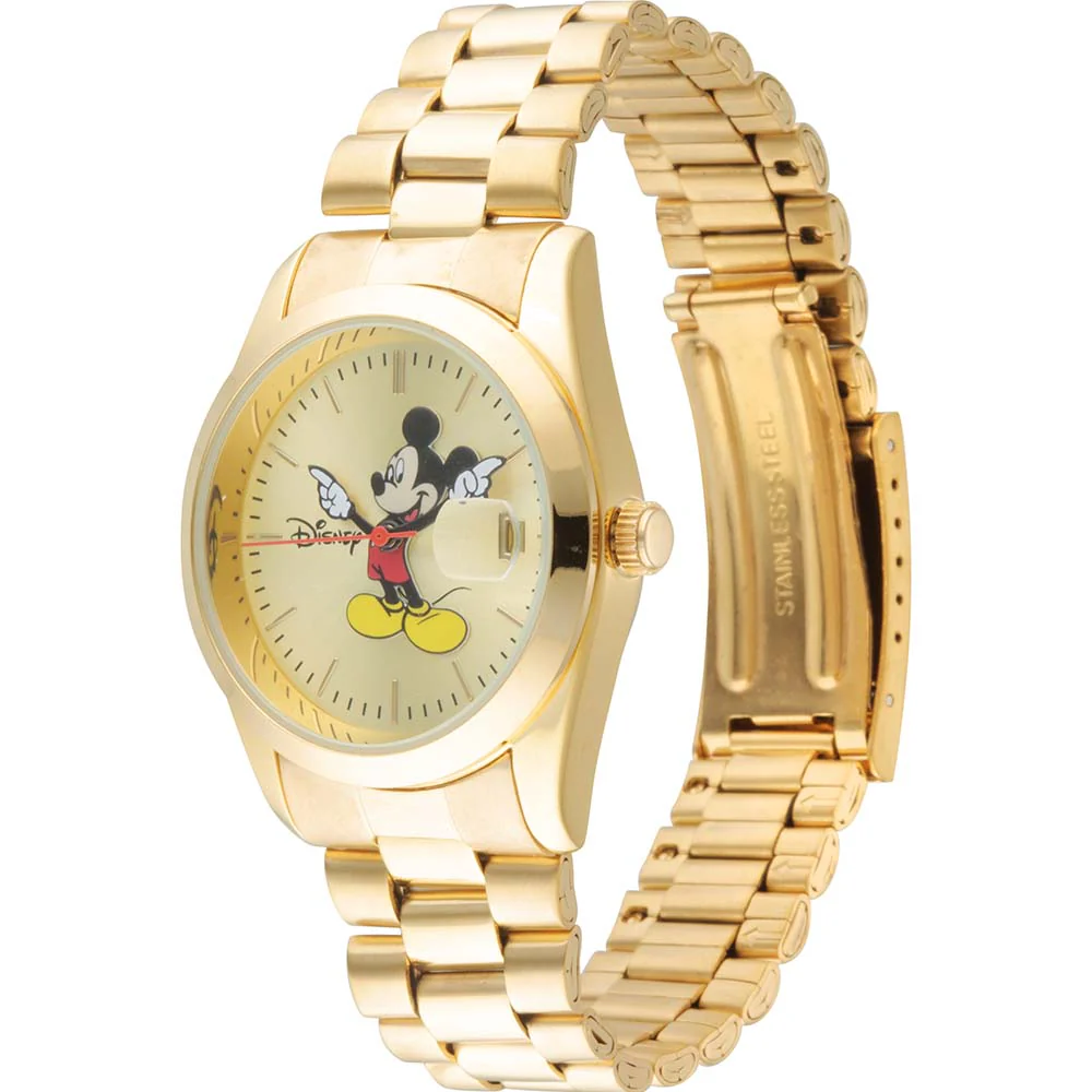 DISNEY TA45703 Mickey Mouse Gold Tone Watch - Image 2