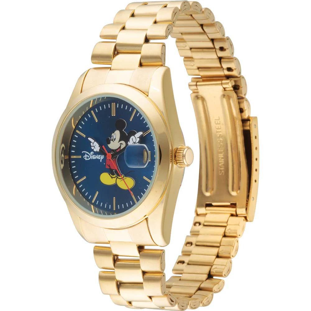 DISNEY TA45704 Mickey Mouse Gold Tone Watch - Image 2