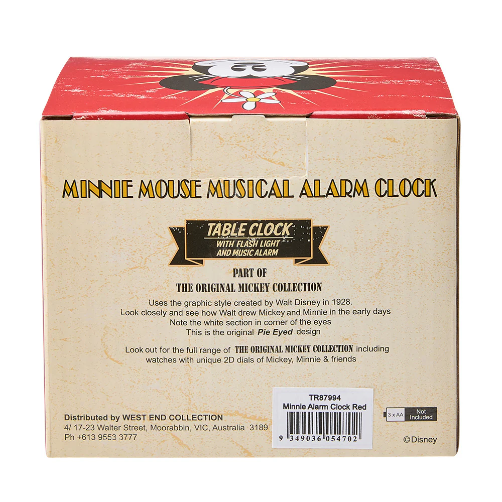 Disney TR87994 Minnie Mouse Alarm Clock - Image 4