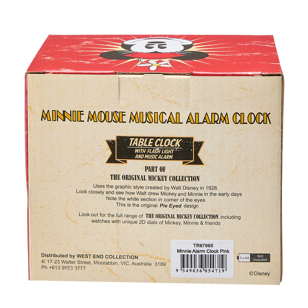 Disney TR87995 Minnie Mouse Alarm Clock - Image 4