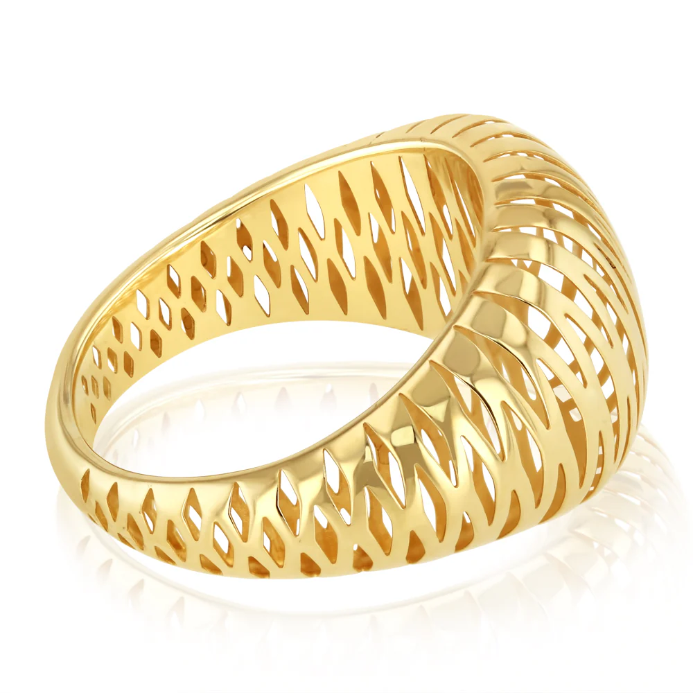 Dome Ring in 9ct Yellow Gold - Image 2