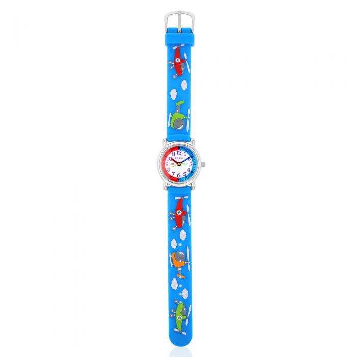 ECC Kids Helicopter Blue Strap Watch - Image 2