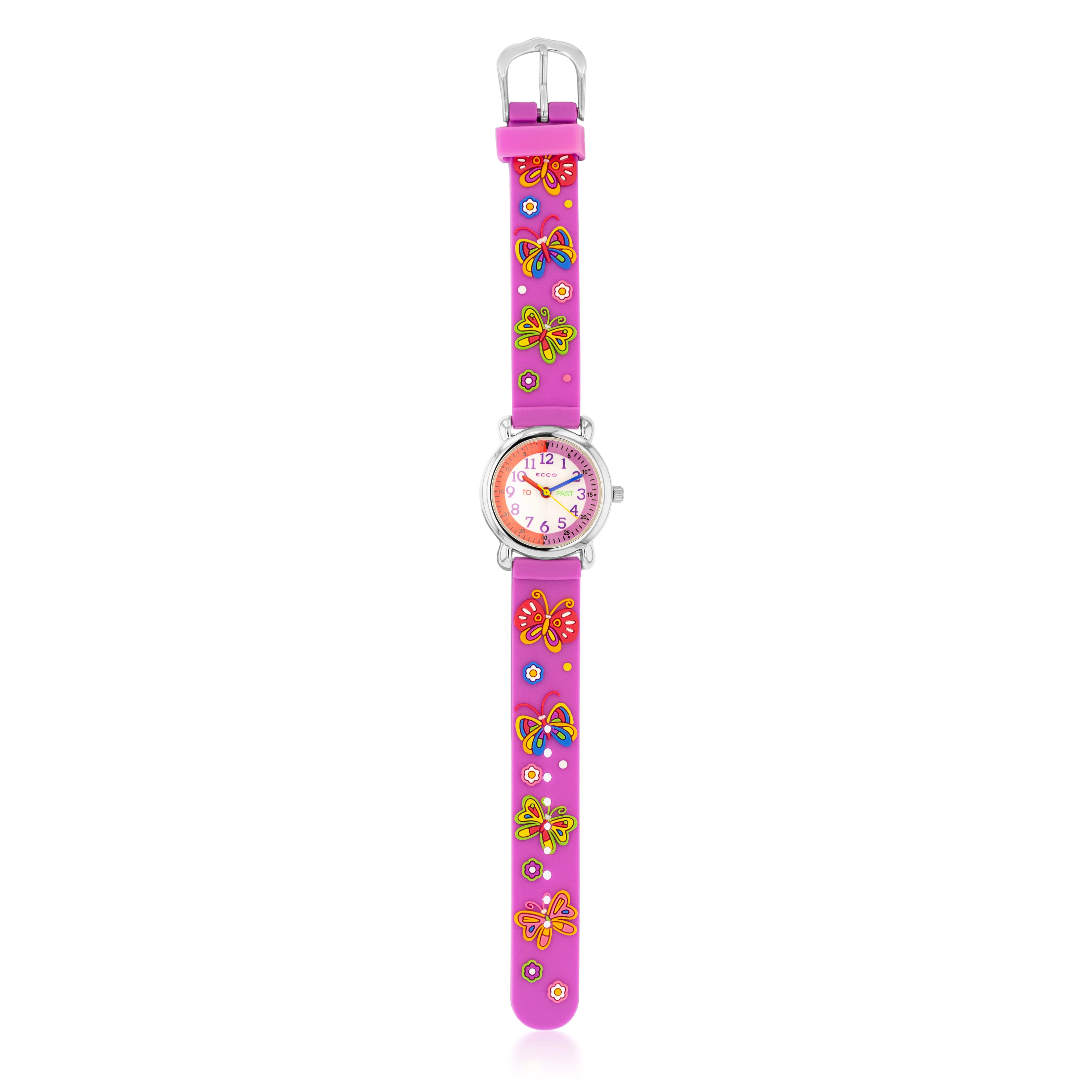 ECC  Pink Butterfly Watch - Image 2