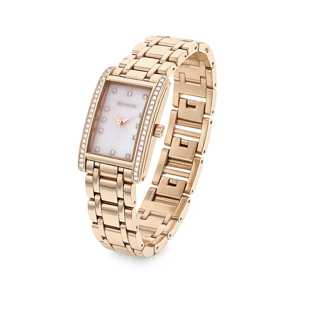 Ellis & Co Natalia Pink Dial Women's Watch - Image 2