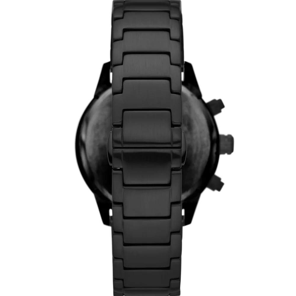 Emporio Armani AR11472 Mario Black Stainless Steel Mens Watch - Image 3