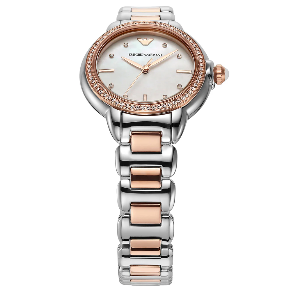 Emporio Armani AR11569 Mia Two Tone Womens Watch - Image 2