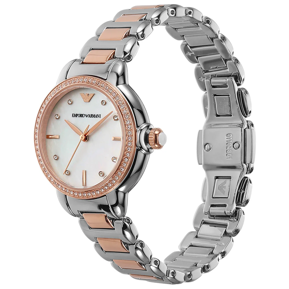 Emporio Armani AR11569 Mia Two Tone Womens Watch - Image 3