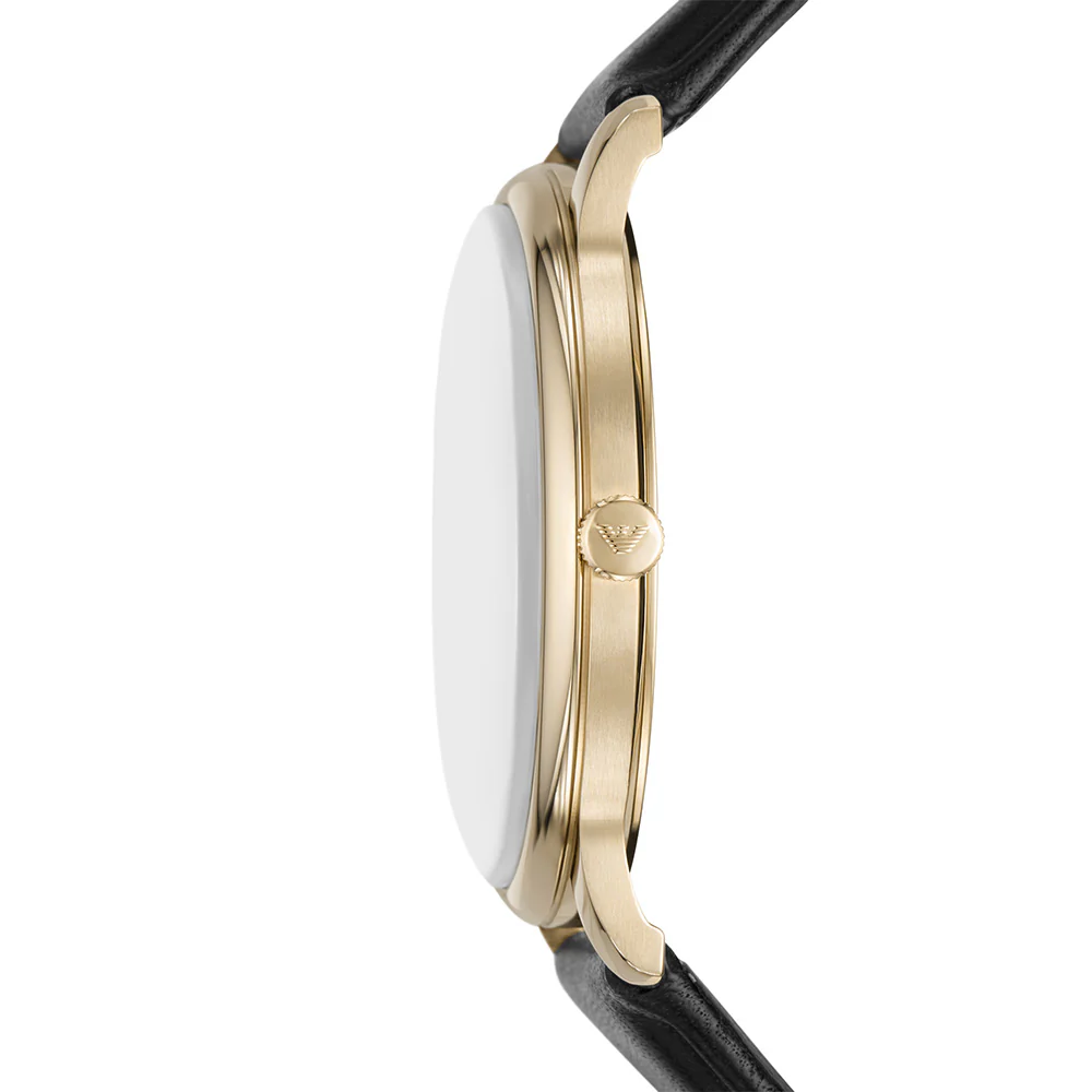 Emporio Armani AR11601 Minimalist Mens Leather Watch - Image 4