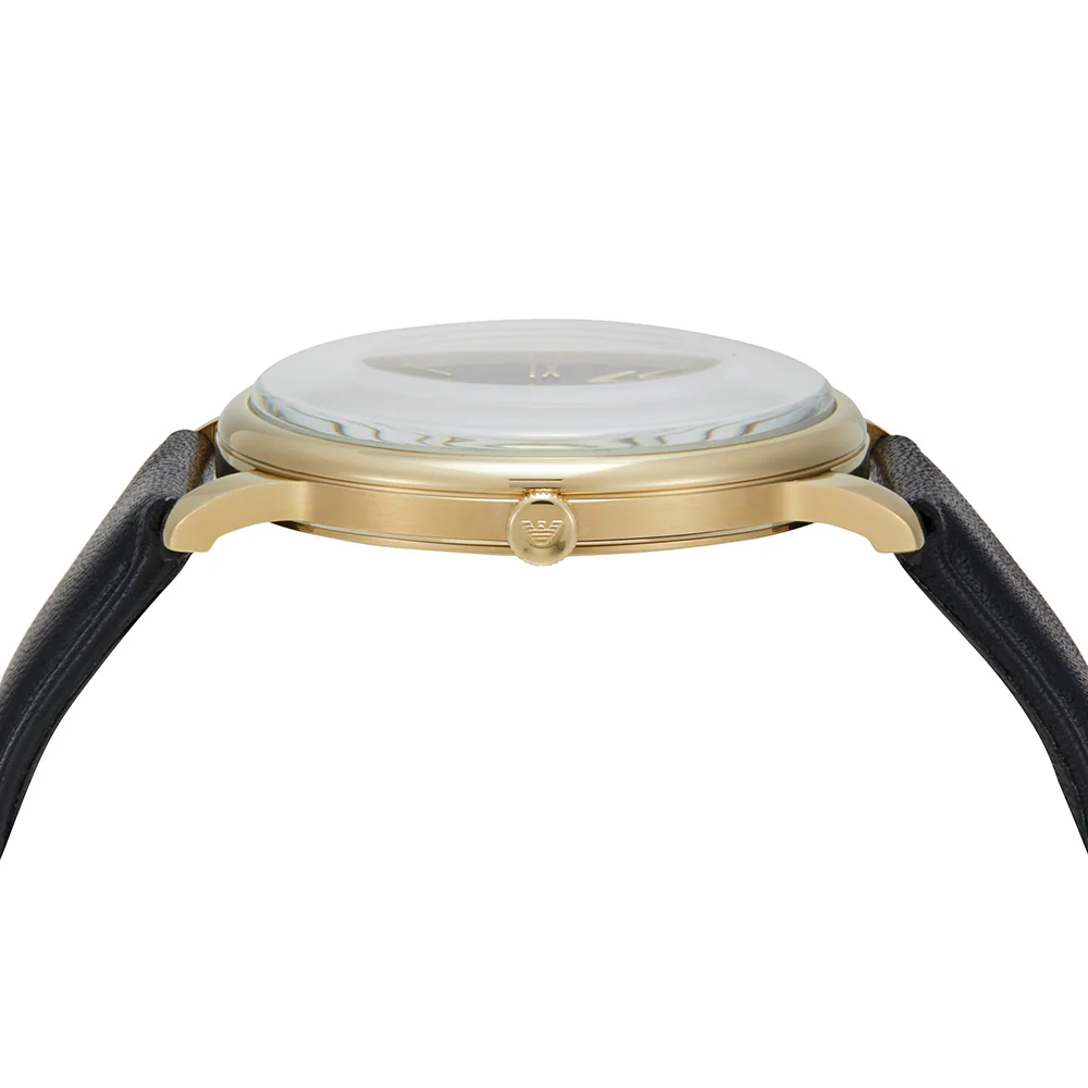 Emporio Armani AR11601 Minimalist Mens Leather Watch - Image 5