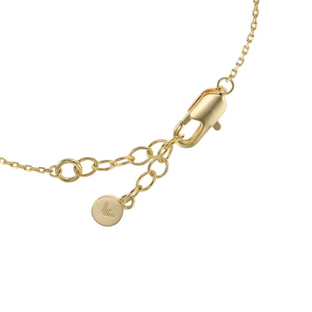 Emporio Armani Gold Plated Brass Sentimental Mother Of Pearl Bracelet - Image 3