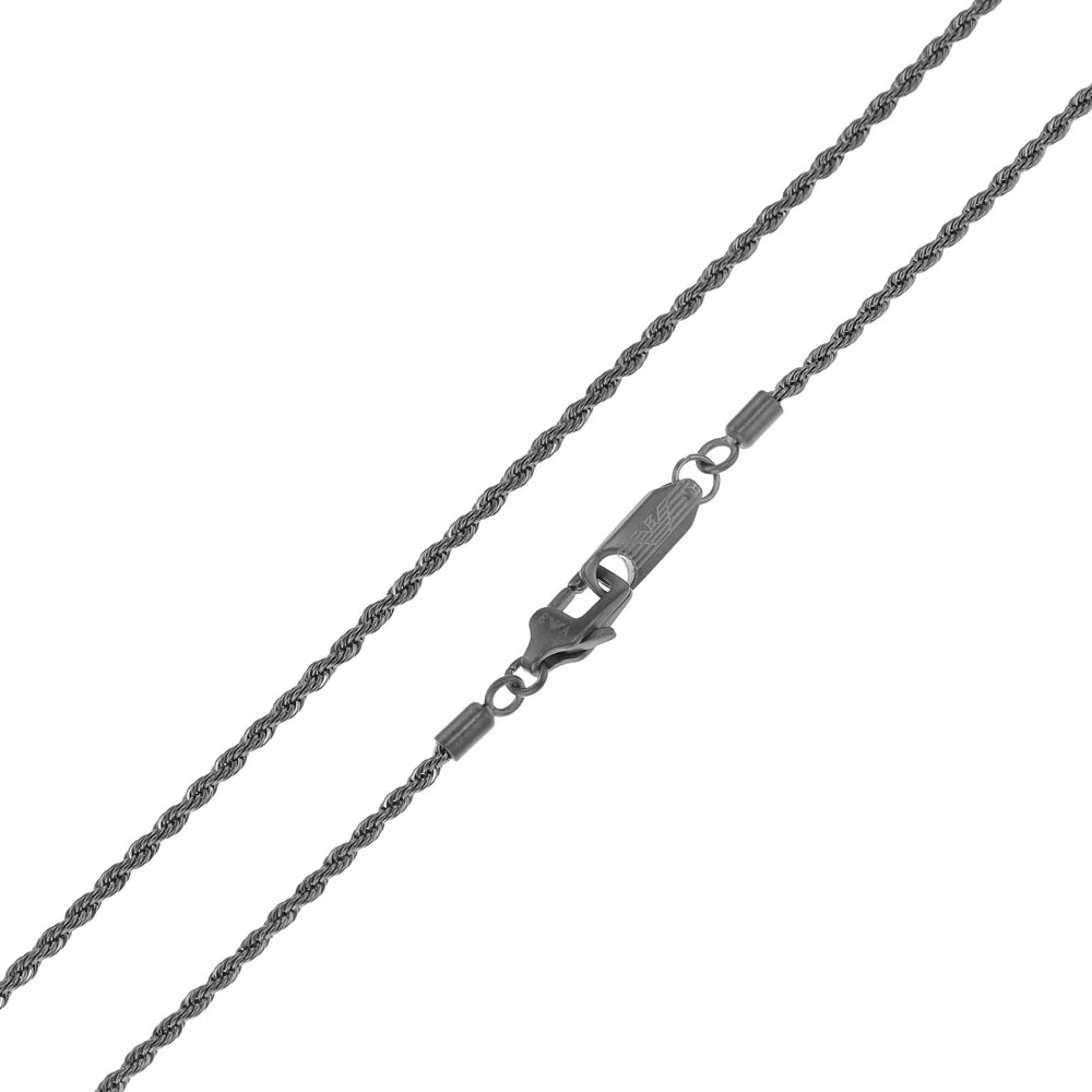 Emporio Armani Gunmetal And Stainless Steel Rondelle Chain - Image 4