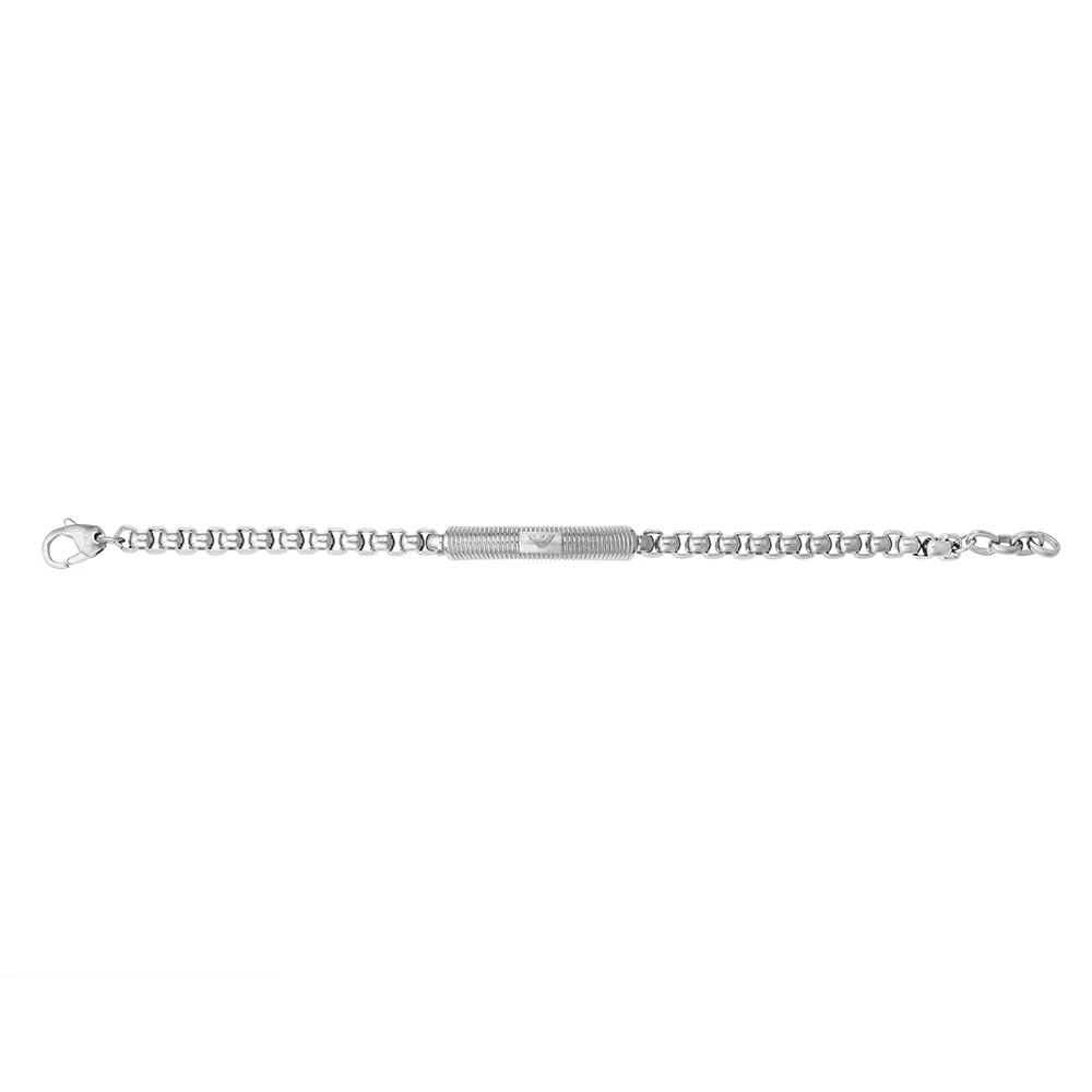 Emporio Armani Stainless Steel Black Marble Bracelet - Image 3