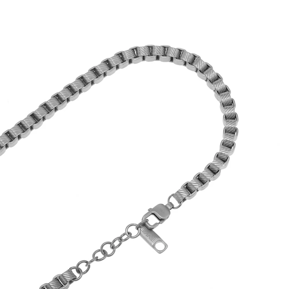 Emporio Armani Stainless Steel ID Chain - Image 4
