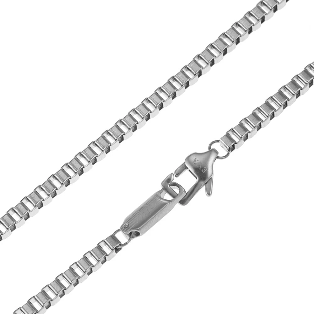 Emporio Armani Stainless Steel ID Pendant On Chain - Image 4
