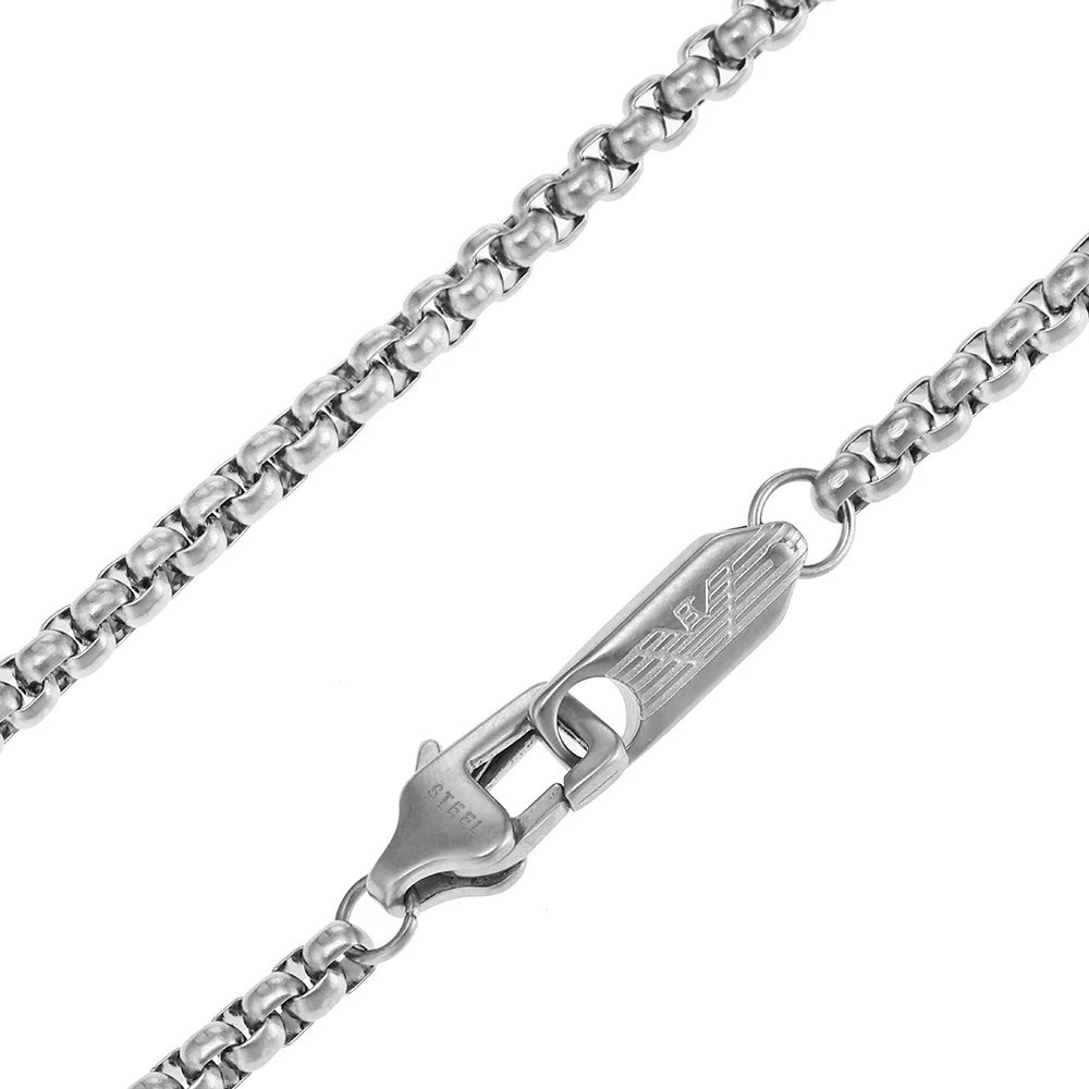Emporio Armani Stainless Steel Key Basic Pendant With Chain - Image 4
