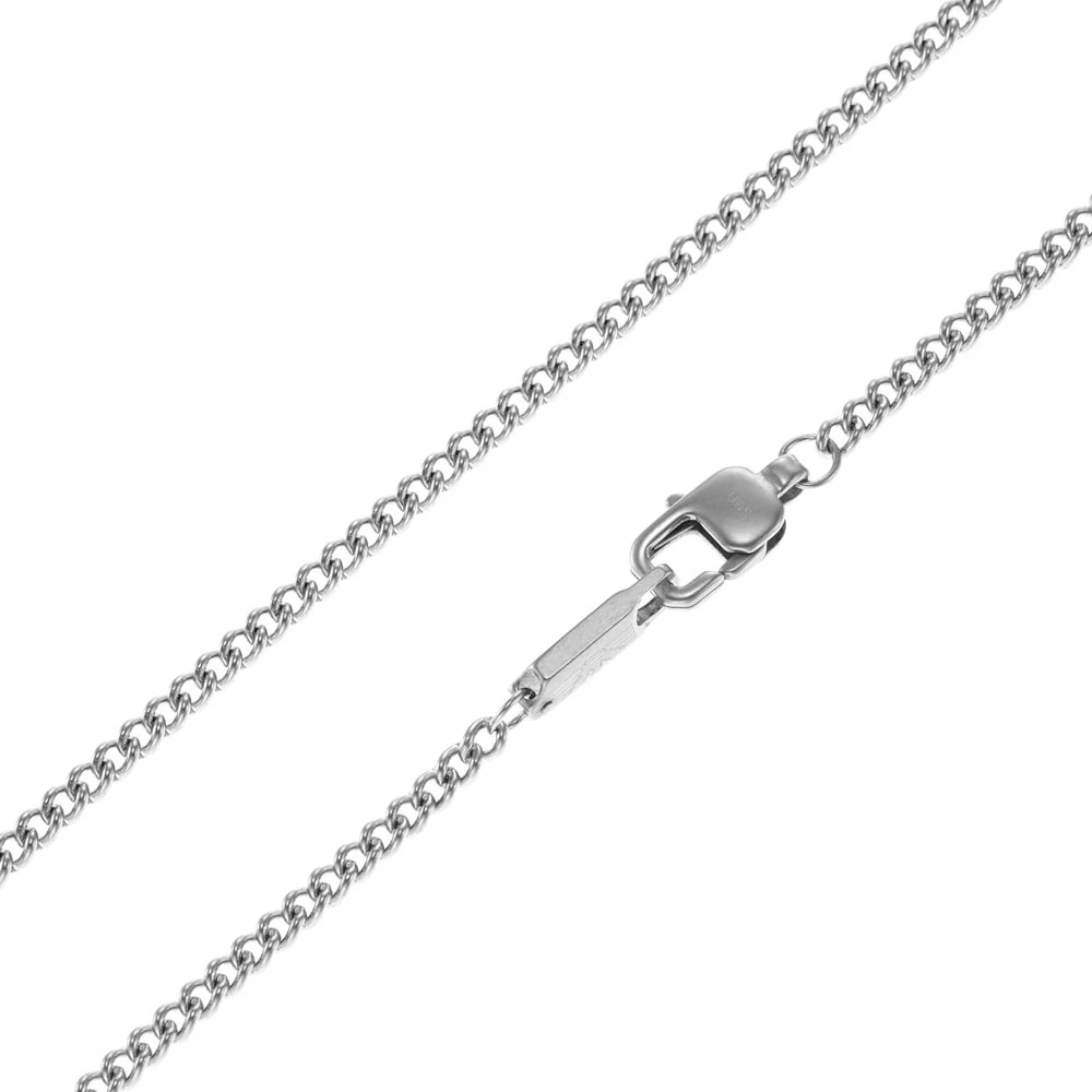 Emporio Armani Stainless Steel Logo Essential Pendant With Chain - Image 4