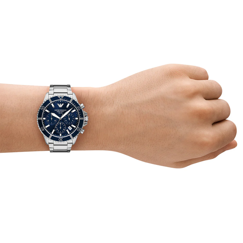 Emporio Armani World Explorer AR11681 Solar Chronograph - Image 6