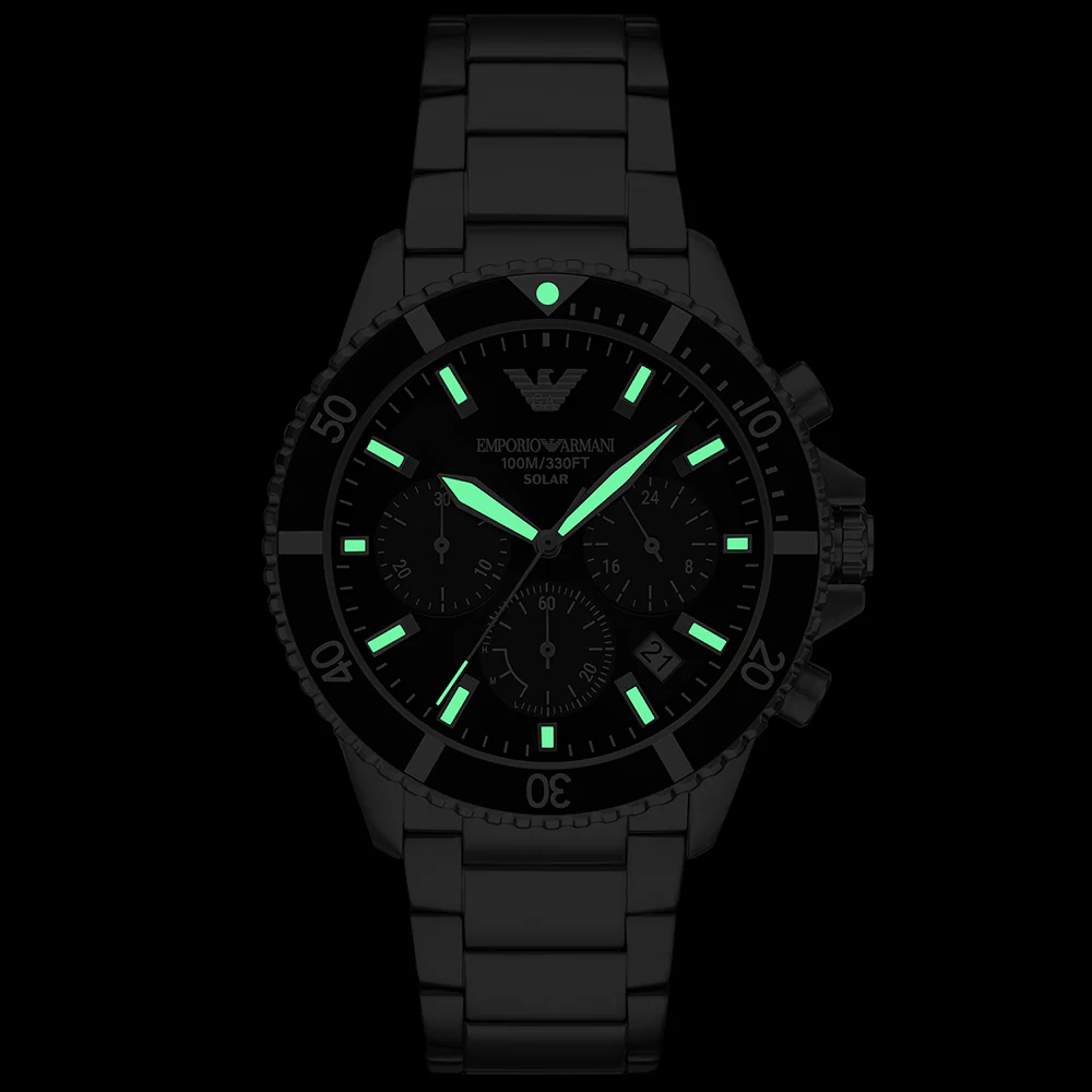 Emporio Armani World Explorer AR11739 Solar Chronograph - Image 5
