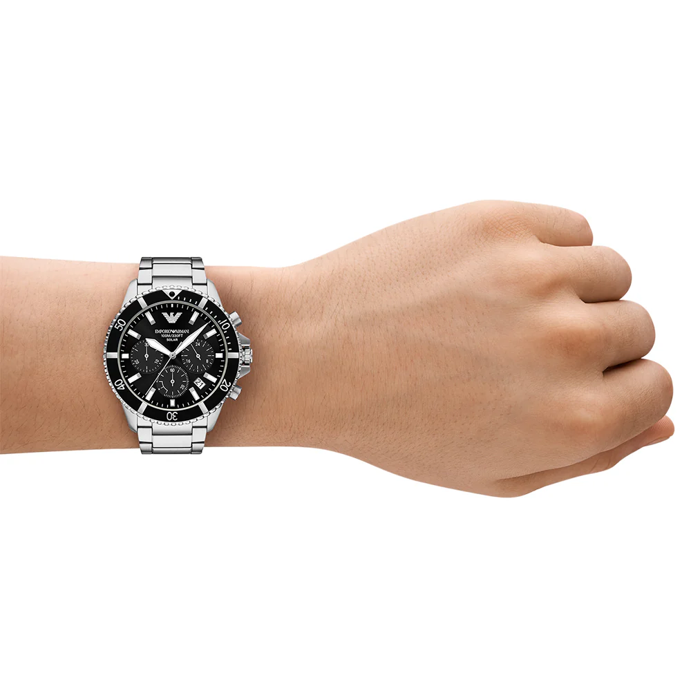 Emporio Armani World Explorer AR11739 Solar Chronograph - Image 6