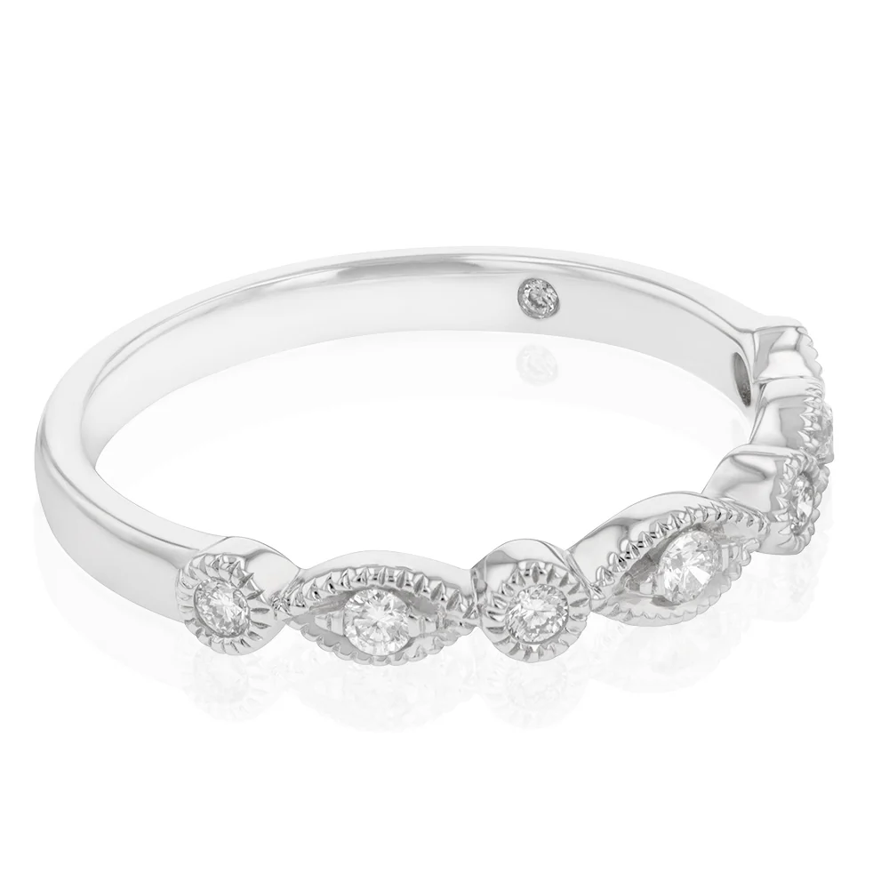 Flawless Cut Diamond Dress Ring in 9ct White Gold - Image 2