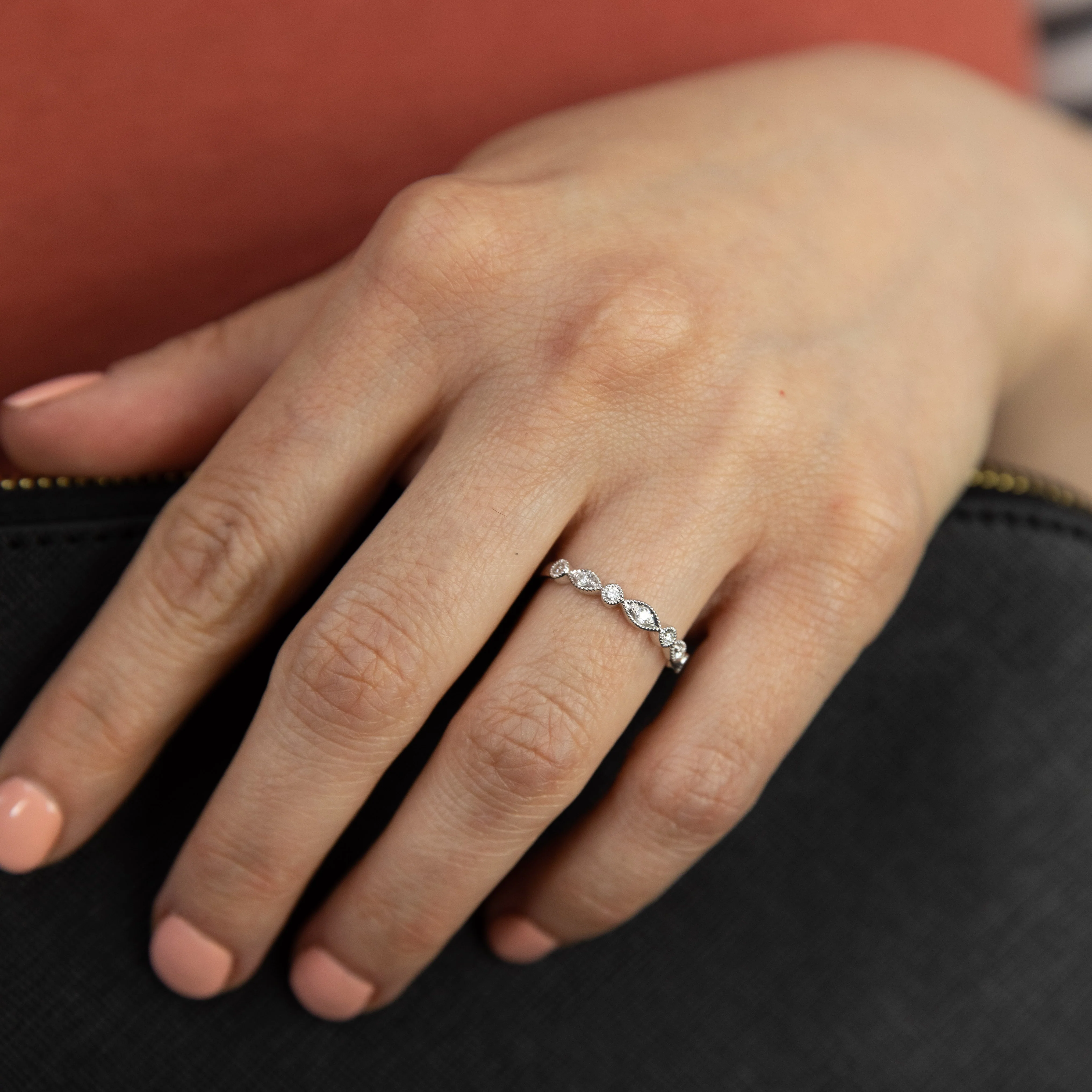 Flawless Cut Diamond Dress Ring in 9ct White Gold - Image 3