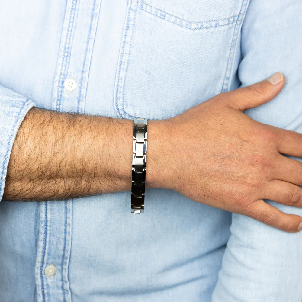 Forte Stainless-Steel Fancy 20.3cm Bracelet - Image 3
