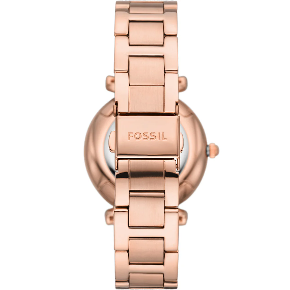 Fossil ES5317 Carlie Rose Gold Ladies Watch - Image 3