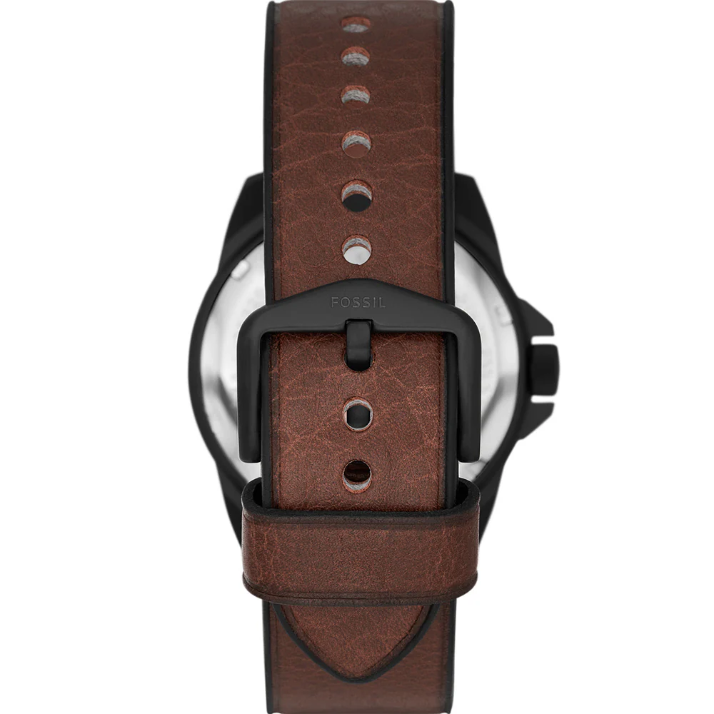 Fossil FS5938 Bronson Brown Leather Mens Watch - Image 3