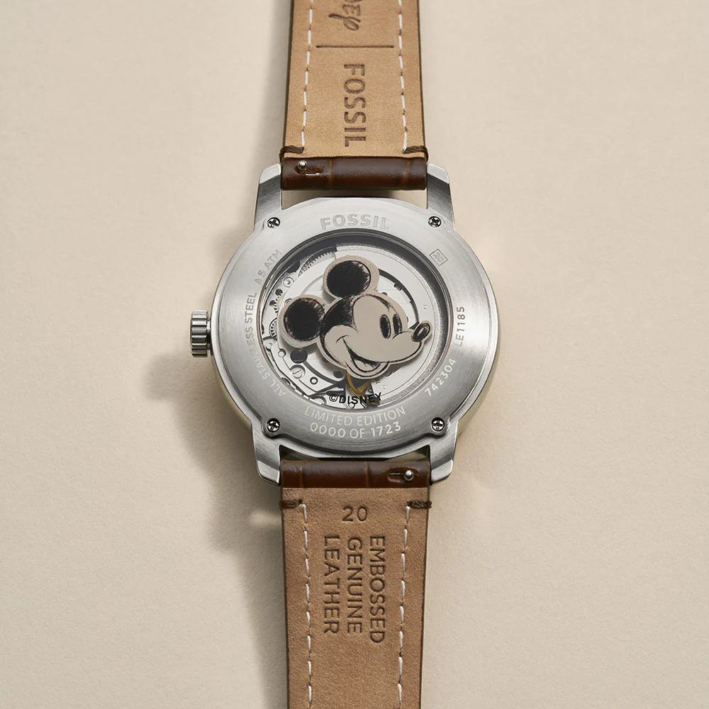 Fossil LE1185 Sketchbook Mickey Heritage Automatic 100th Disney Anniversary - Image 7