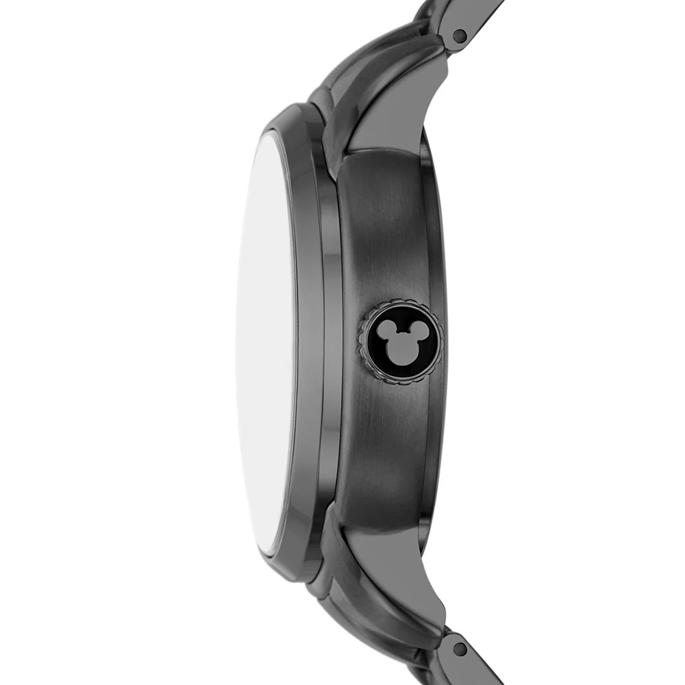 Fossil LE1186 Gunmetal Mickey Heritage Automatic 100th Disney Anniversary - Image 3