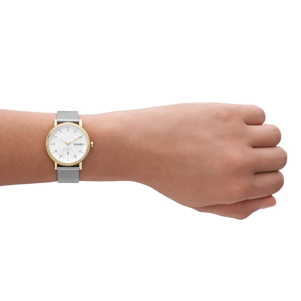 Fossil SKW3101 Kuppel Lille Two Tone Ladies Watch - Image 5