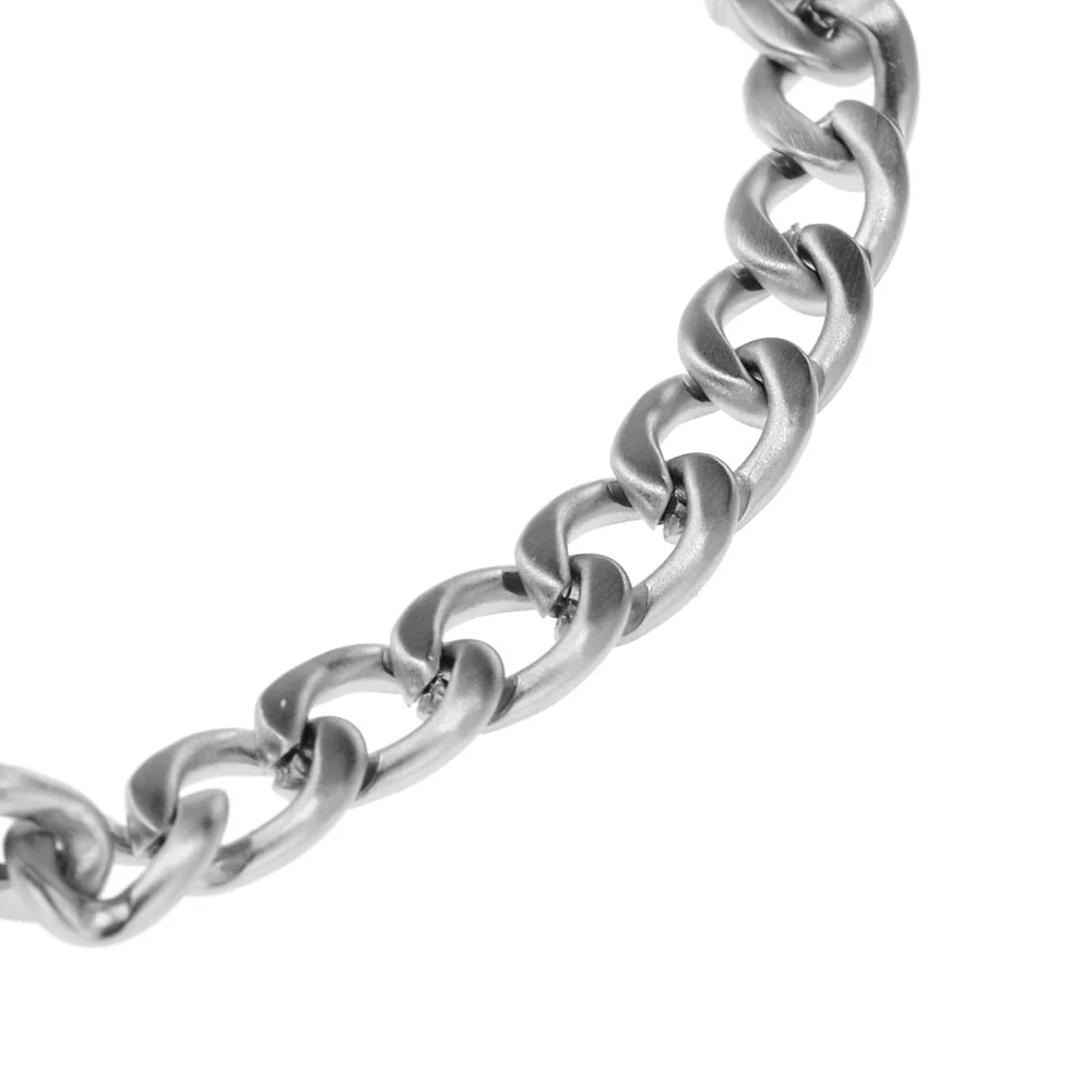 Fossil Stainless Steel Drew ID 20.7cm Bracelet - Image 2