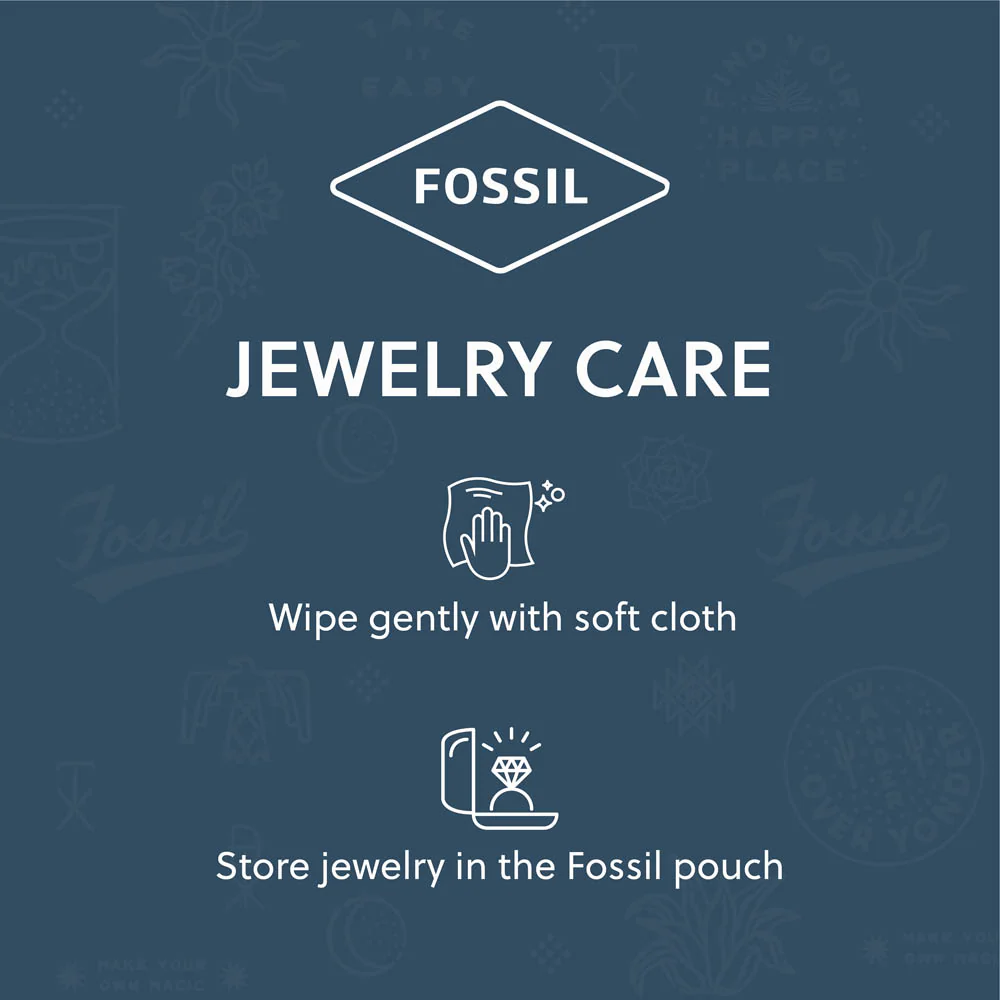 Fossil Stainless Steel Jewelry Brown Multistrand Braided Leather Bracelet - Image 3