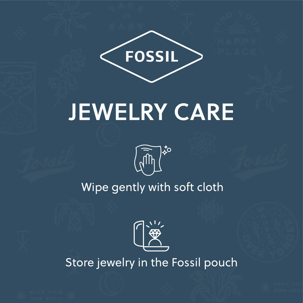 Fossil Stainless Steel Jewelry Cuff Bangle - Image 5