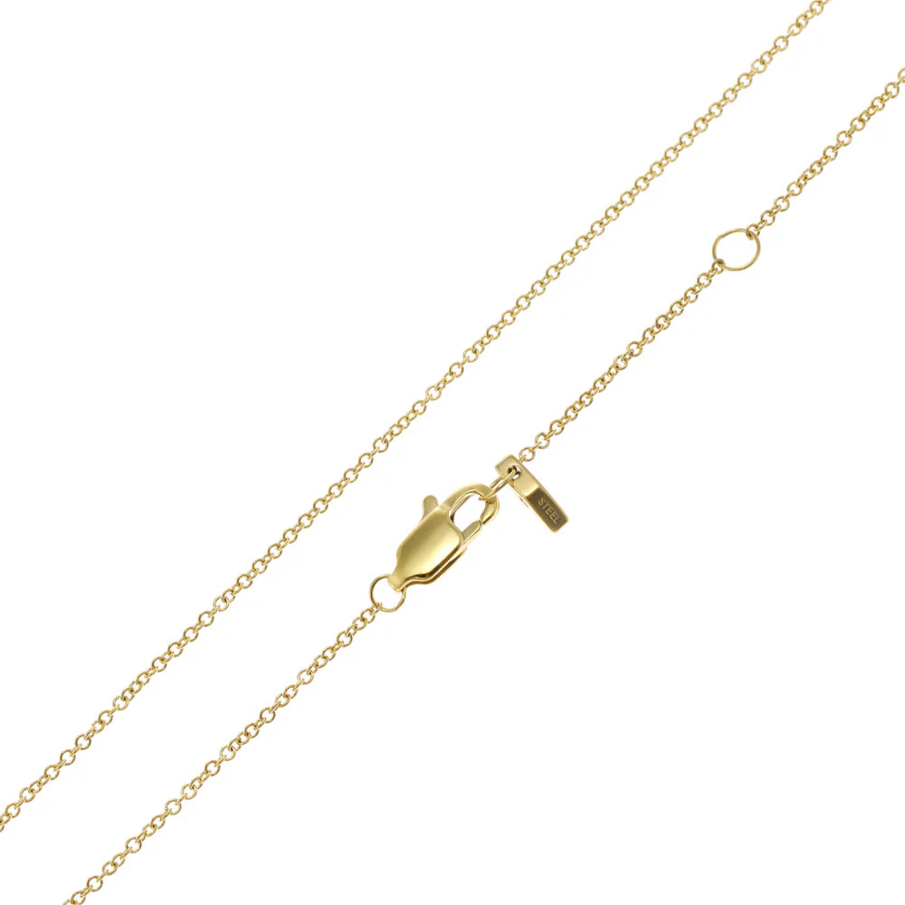 Fossil Yellow Gold Plated Stainless Steel  Harlow Pendant with Chain - Image 4