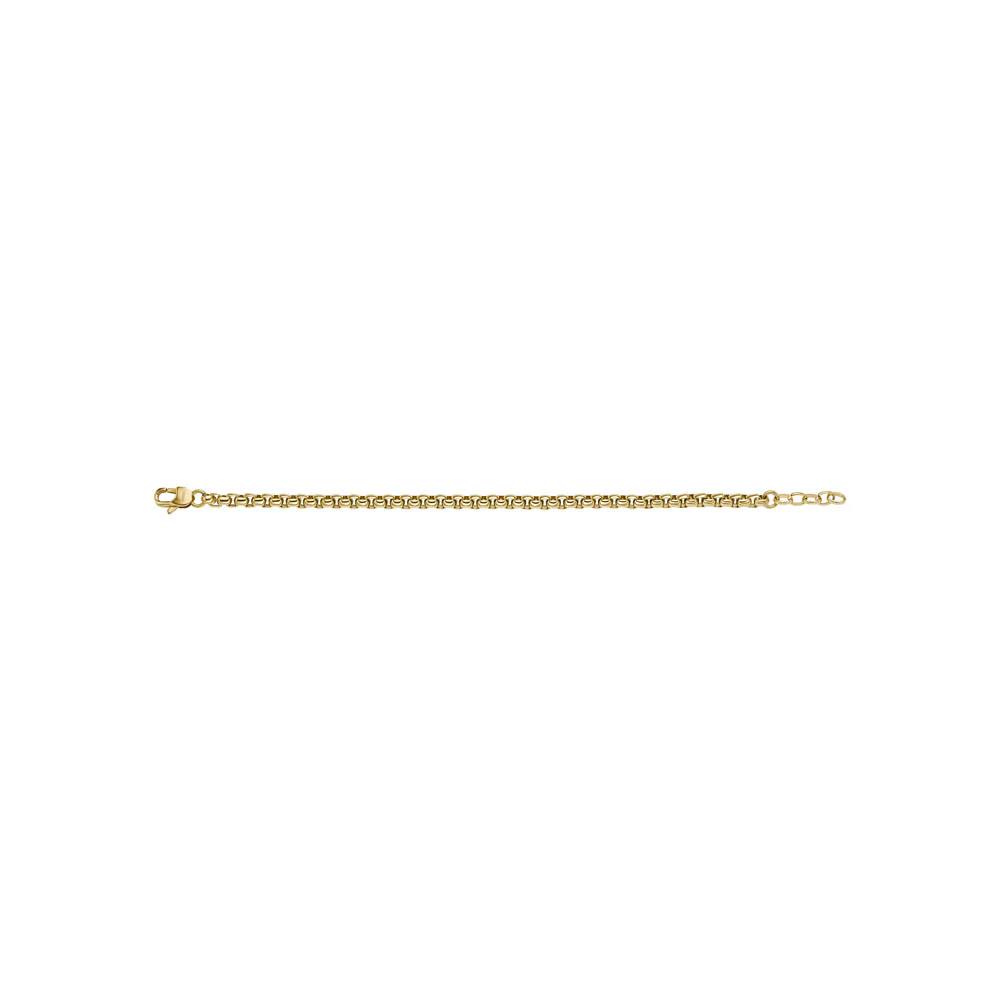 Fossil Yellow Gold Plated Stainless Steel Jewelry 20+2cm Bracelet - Image 10