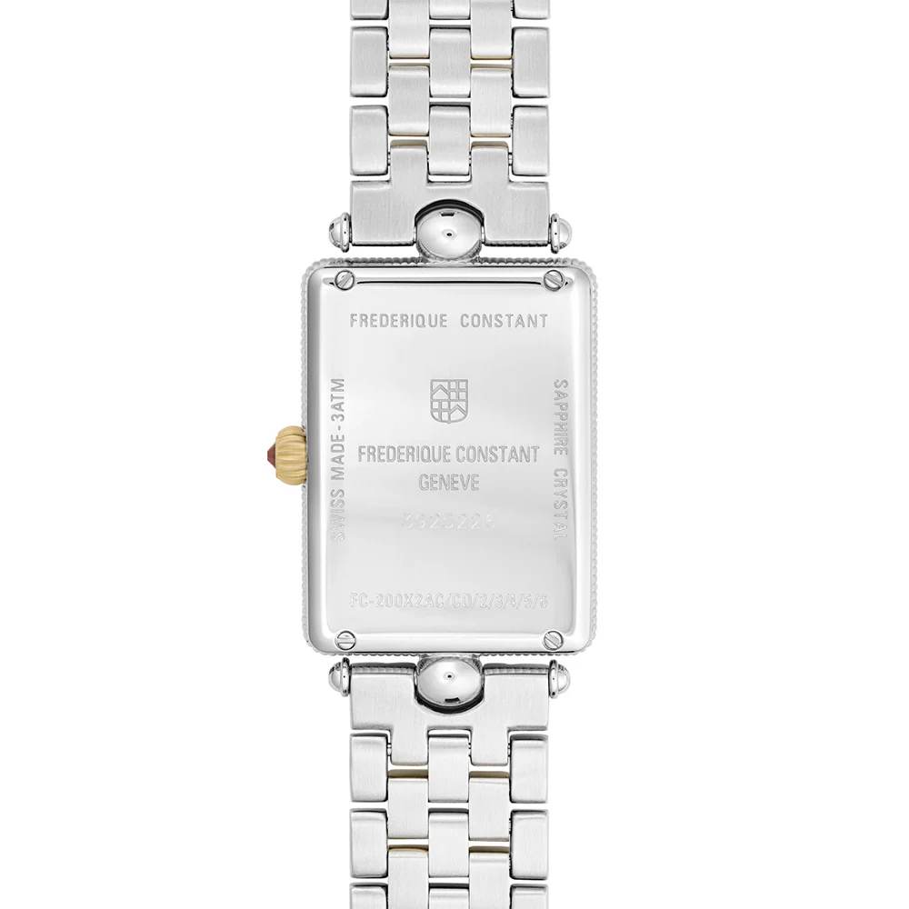 Frederique Constant FC-200MPW2AC3B Classics Art Deco Carrée Ladies Watch - Image 3