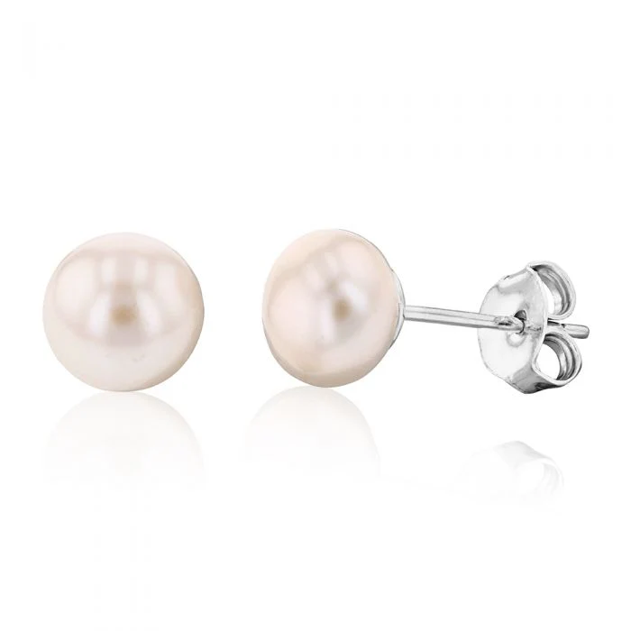 Freshwater White Pearl Boxed Set with Sterling Silver Clasp - Image 2