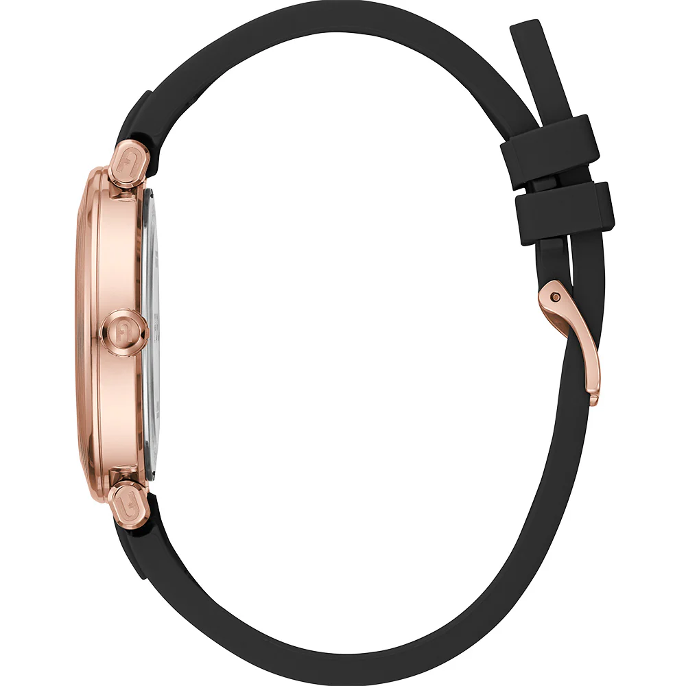 Furla Block WW00011002L3 Multifunction Black Leather Ladies Watch - Image 2