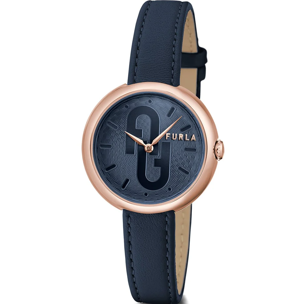 Furla WW00005004L33 Cosy Oceana Blue Leather Womens Watch - Image 5