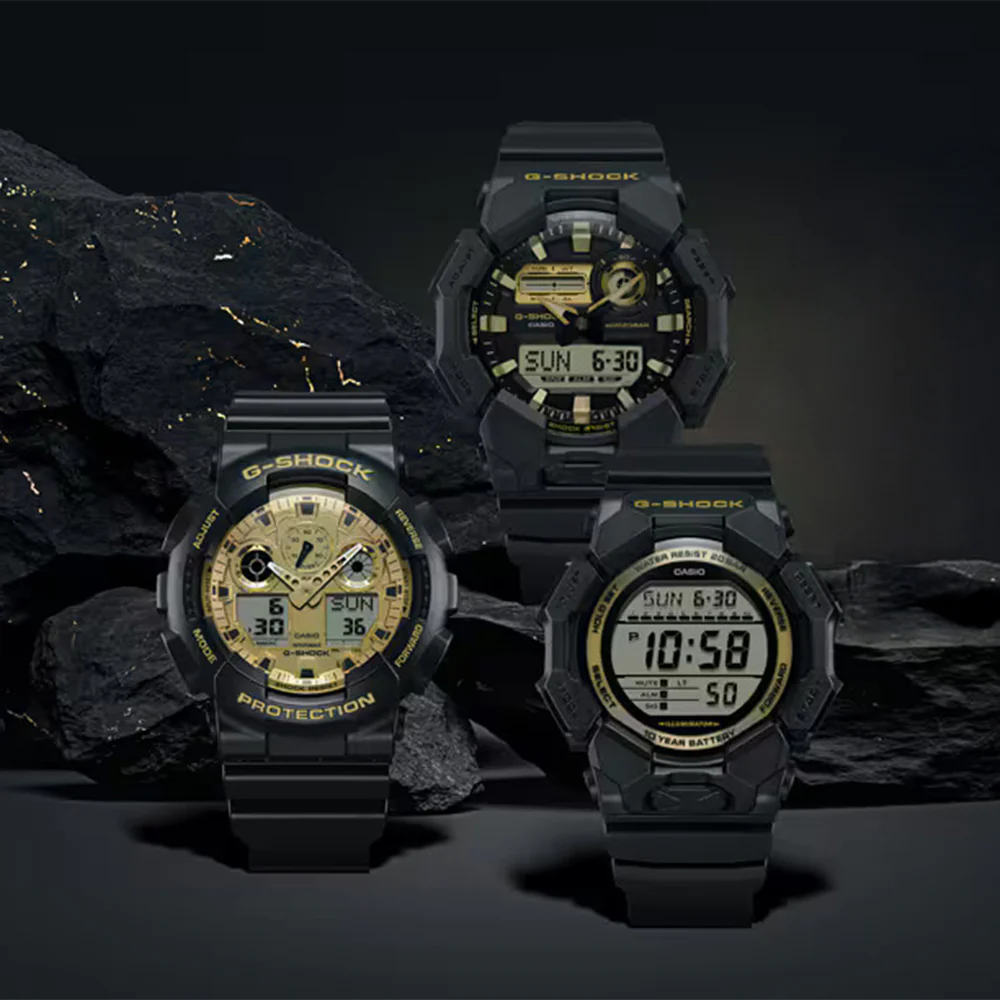 G-Shock Black & Gold GA010GB-1A9 - Image 4