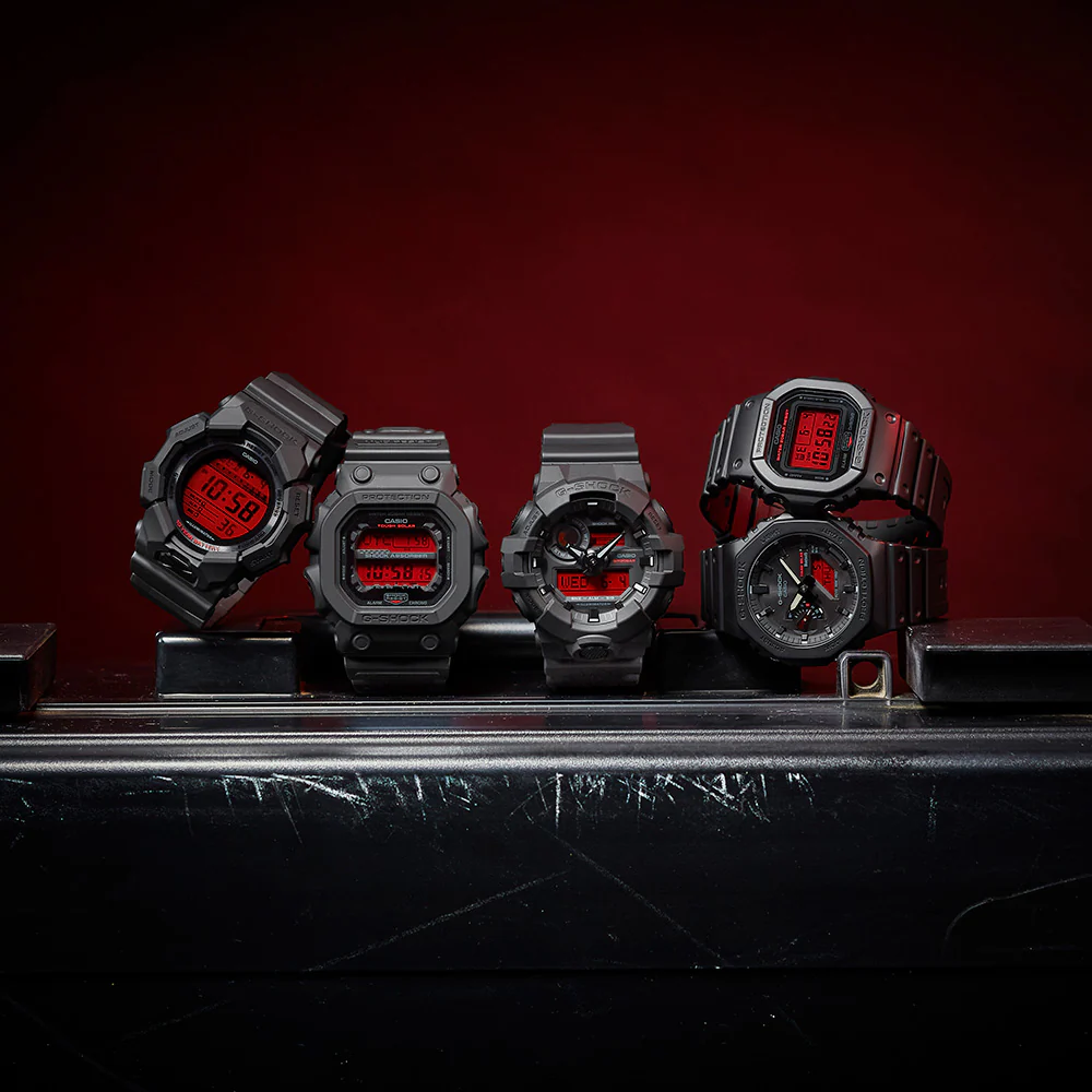 G-Shock Black & Red DW5600BBR-1D - Image 4