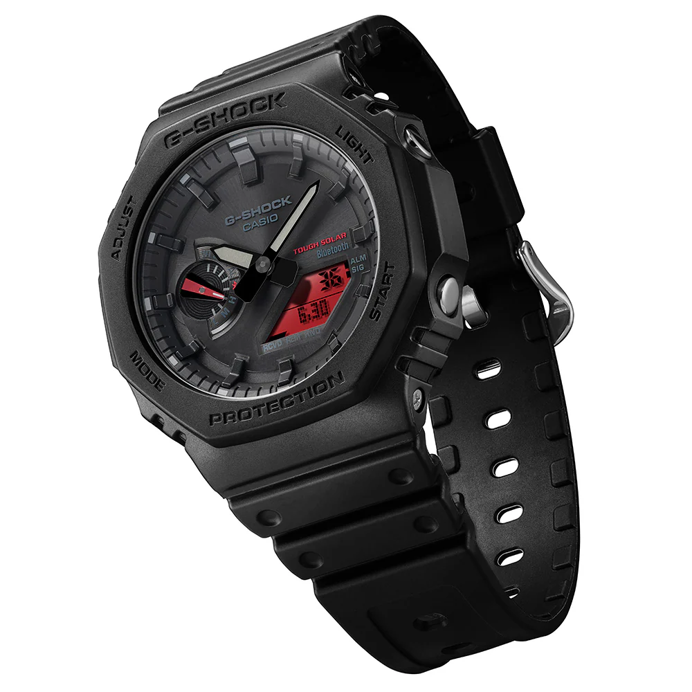 G-Shock Black & Red GAB2100BBR-1A 'CasiOak' - Image 2
