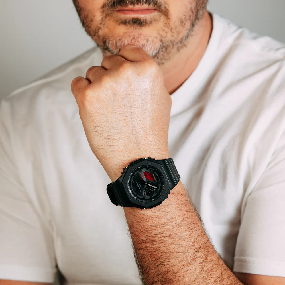 G-Shock Black & Red GAB2100BBR-1A 'CasiOak' - Image 5
